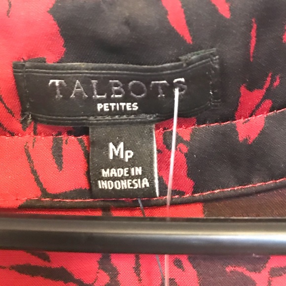 Talbots floral top - Picture 2 of 4